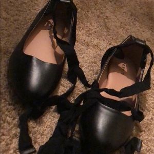 Lace Up Torrid Ballet Flats!
